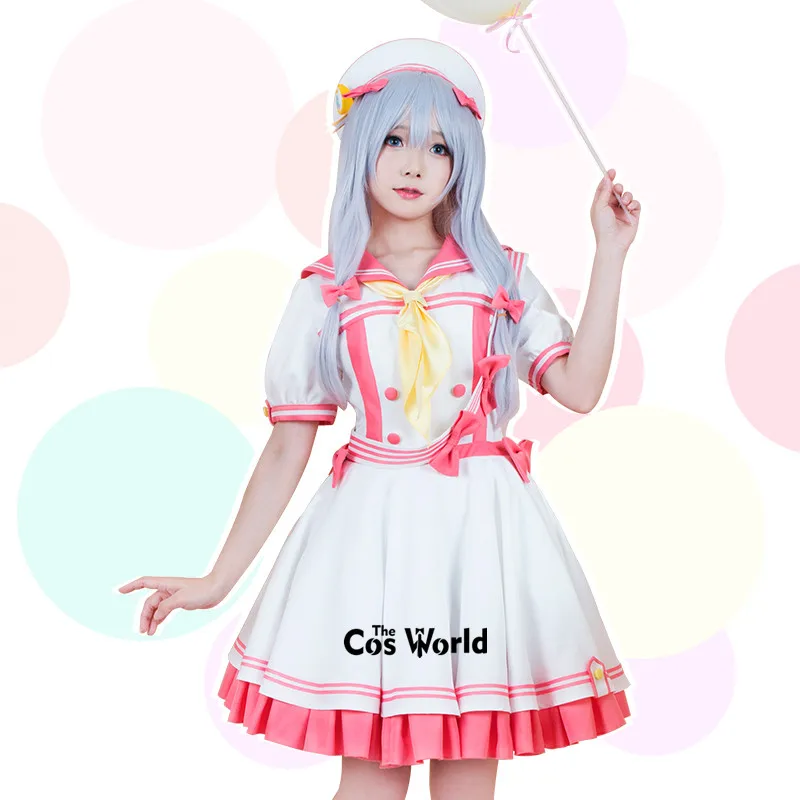 Eromanga Sensei Izumi Sagiri Magical Girl Dress Sailor Suit Outfit Anime Cosplay Costumes