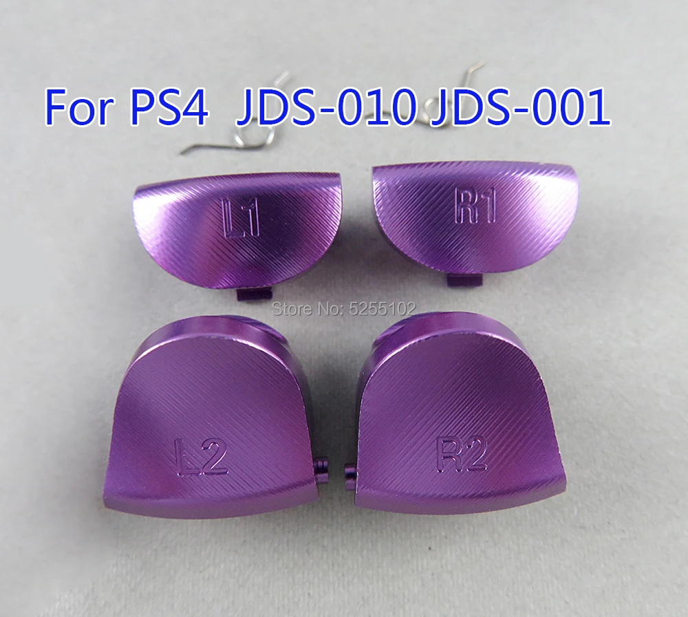 

FOR PS4 JDS-010 001 JDM-001 Metal Button L1 R1+L2 R2 Buttons spring Tool Replacement parts for For Sony 4 PS4 Gamepad Controller