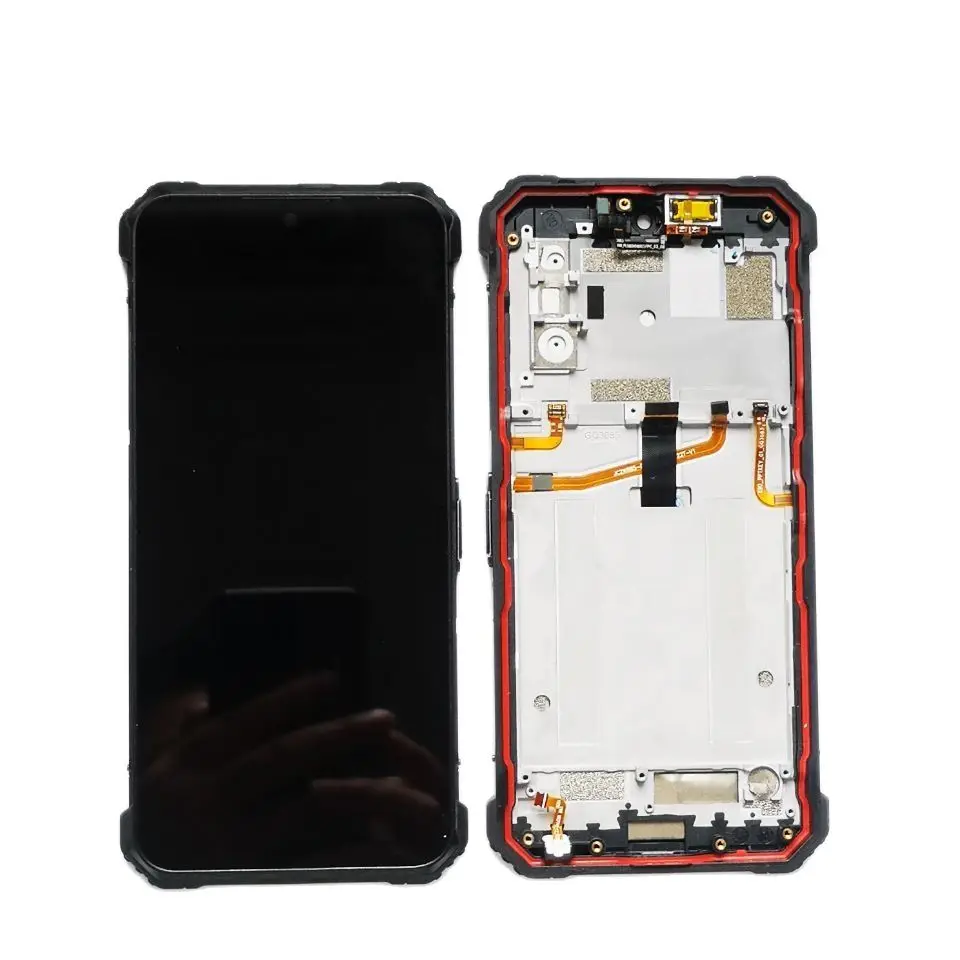 Used Original 6.3inch For Ulefone Armor 7 7E Phone LCD Display Touch Screen Assembly With Frame Repair Parts Screen Digitizer