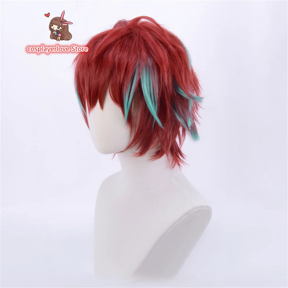 Division Rap Battle Kannonzaka Doppo Hittebestendige synthetische hoofddeksels voor cosplay Halloween carnavalskostuum