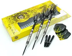 CUESOUL Tungsten Steel Tip Dart Set 85% Tungsten 22/24/26 Grams-Glory Series