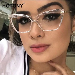 Women Metal Legs Brand Designer Eyeglasses Optical Acetate Rim Spectacles for Women Eyewear Glasses Frame Fashion Styles