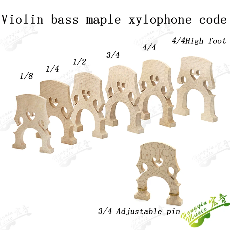 European cello double bass piano code bridge horse bridge 4/4 3/4 1/2 1/4 production materials accessories