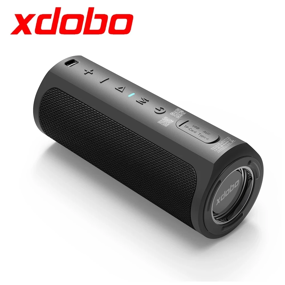 Xdobo Hero1999 50W Portable Wireless Bluetooth-compatible Speaker IPX7 Waterproof Sound Box TWS Power Bank Music Center Box