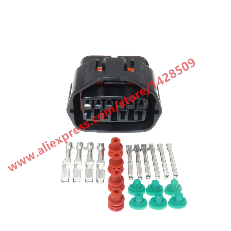 20 Sets 10 Pin Waterproof Auto Gearbox Gear Switch Plug Female Auto Wiring Harness Connector MG641299