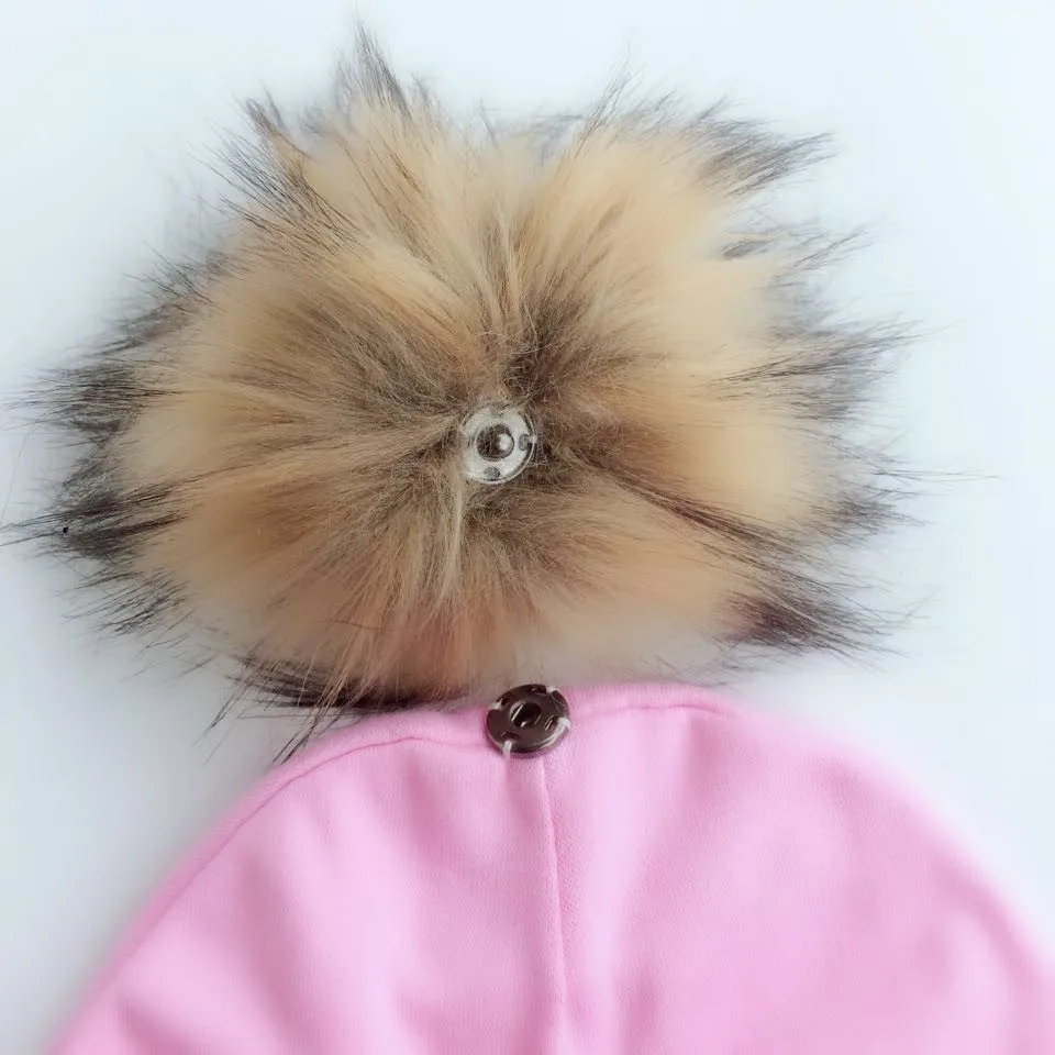 10 years - adult photo props kids cotton hats mother and kids pom pom children\'s kids hat boy accessories girl cap bonnet beanie