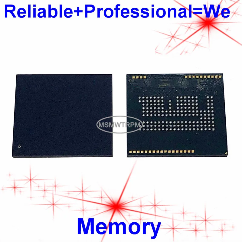 KMN5U000ZM-B205 BGA162Ball EMCP 4+4 4GB Mobilephone Memory New original and Second-hand Soldered Balls Tested OK