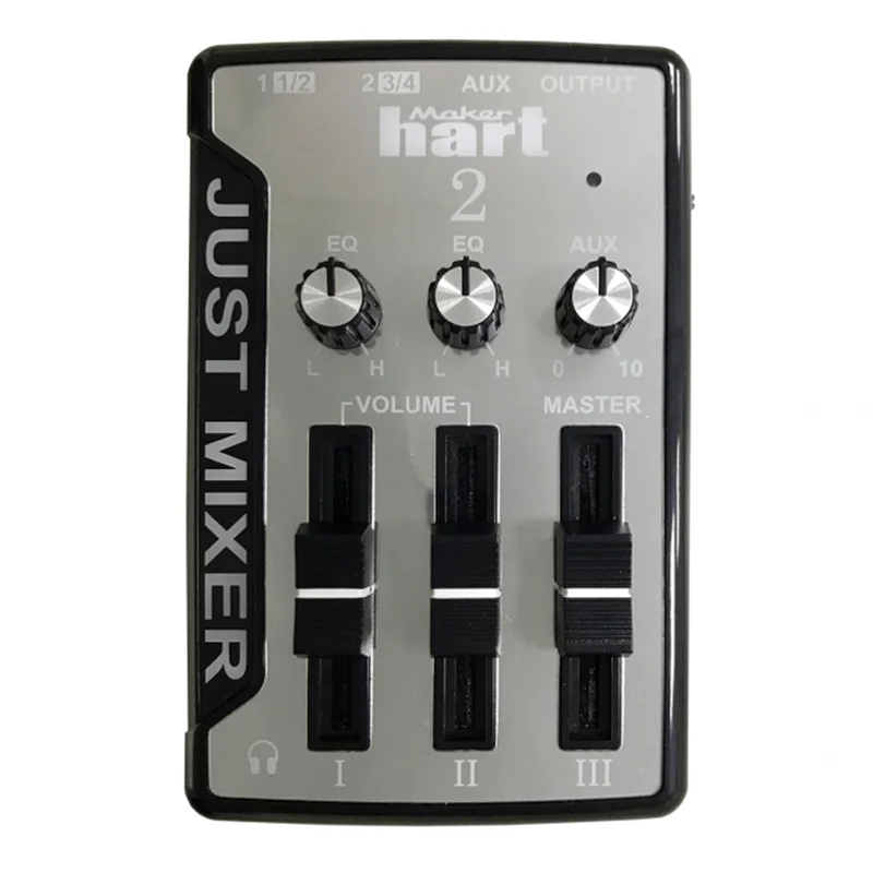 

Just 2 - 3 Channel Mini Audio Usb Mixer