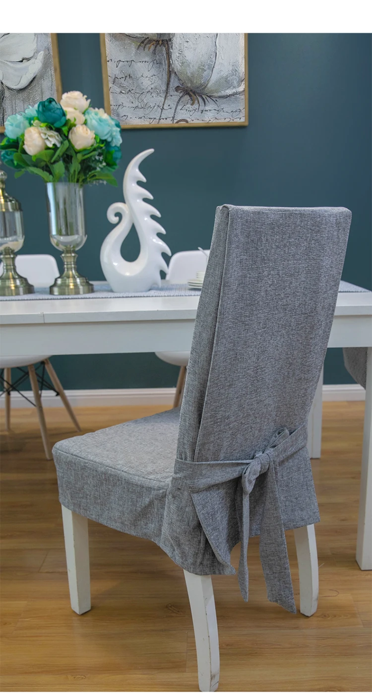 Chair Cover Home One-Piece Chair Cover ,Plus Hotel Restaurant Stool Cover Fabric Chair Cover