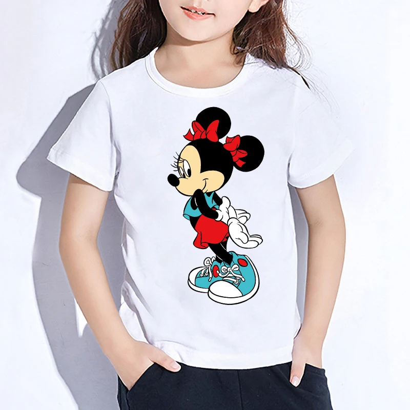 Mickey Mouse Heat Transfer Thermal Stickers for Clothes DIY T-shirt Appliques Iron on Transfer Girl Boy Patches Cute Custom