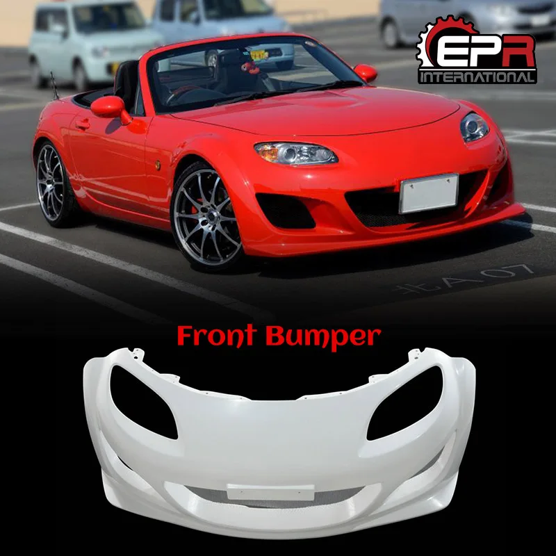 

For Mazda MX5 NC NCEC Roster Miata ATE Type FRP Fibergalss Front bumper Exterior Accessories