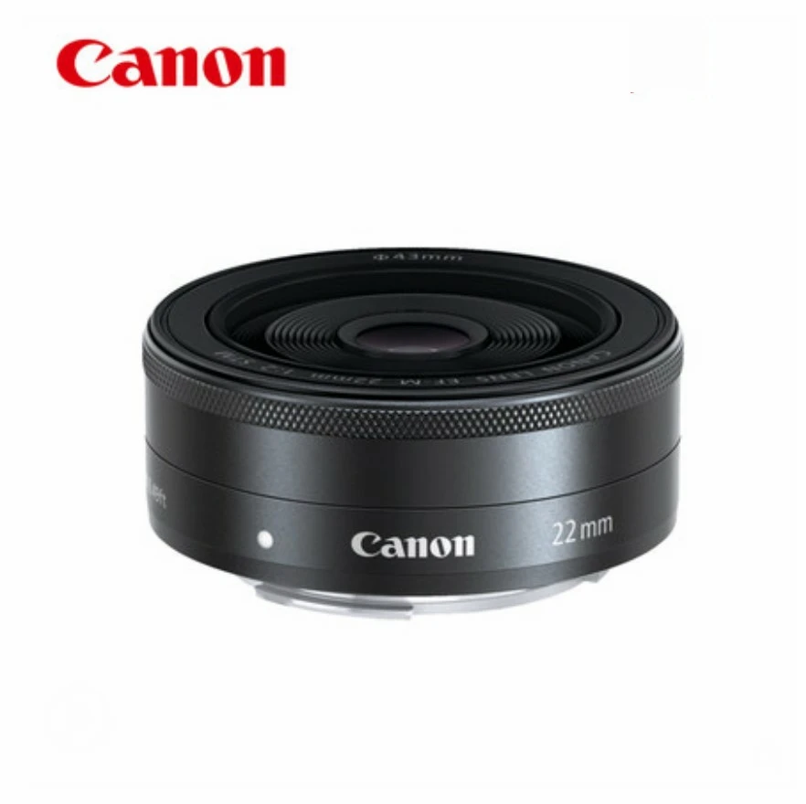 Canon EF-M 22mm f/2 STM Lens for Canon M3 M5 M6 M6 II M50 M50 Mark II M100 M200 camera