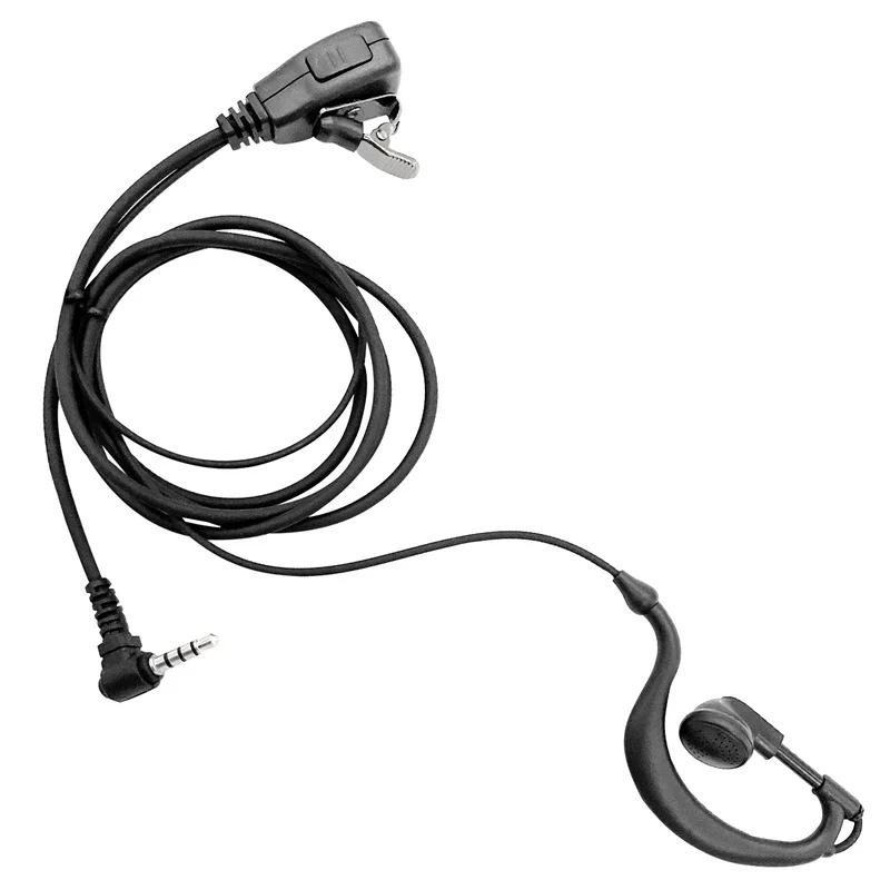 Auricolari per walkie talkie con tubo acustico Headset3.5 mm, 1 pin, Air Covert, Auricolari per volume regolabile