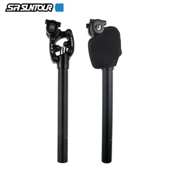 SR Suntour NCX Bicycle Damping Suspension Seat Post Mountain Bike Seatpost 27.2/28.6/30.0/30.4/30.9/31.6/33.9*350mm Seat Tube