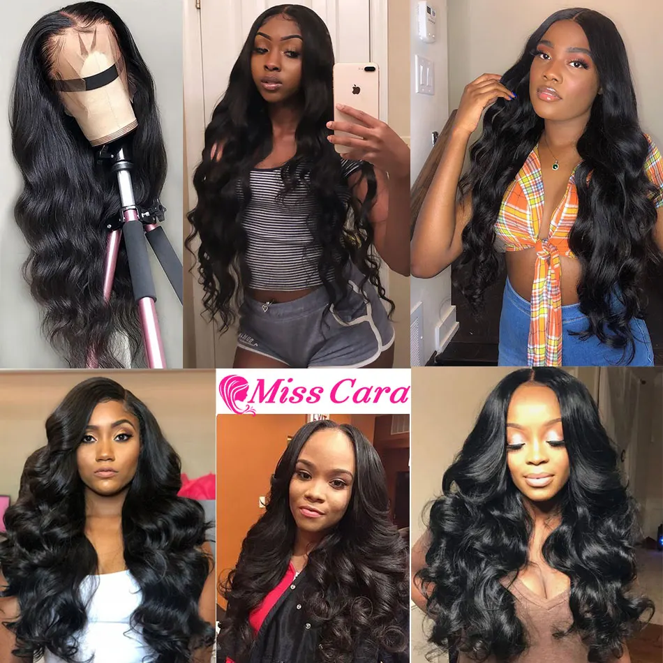 Peruvian Body Wave Bundles With Frontal 100% Human Hair 3/4 Bundles With Frontal Miss Cara Remy Hair Bundles With Frontal