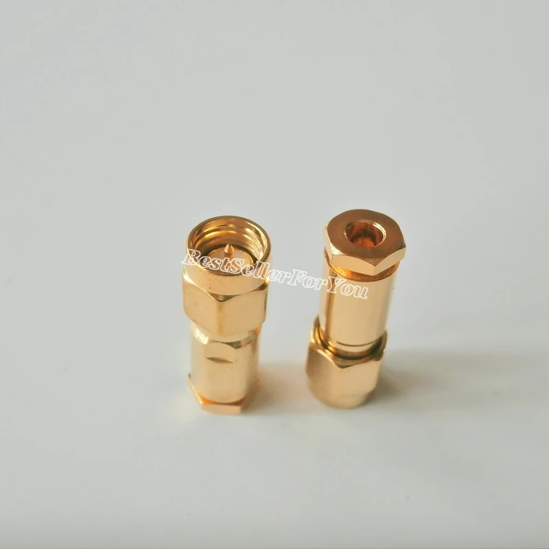 Conector SMA macho RG174 RG316 LMR100, Cable recto, conector RF, 1 ud.