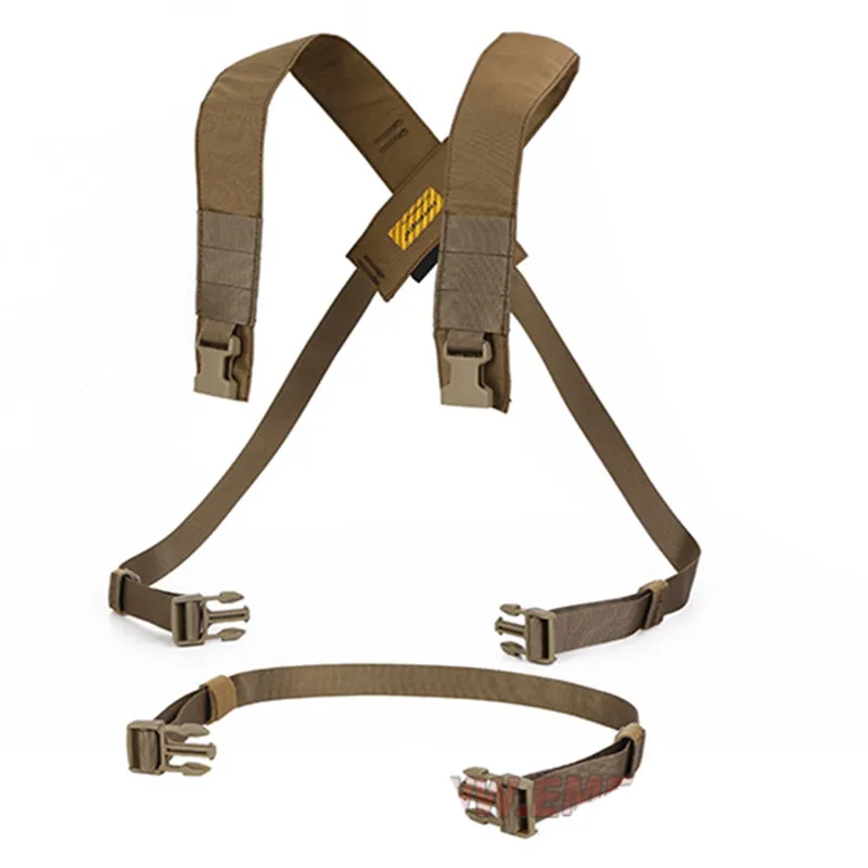 EMERSONG D3CRM Arnés táctico X-Harness con correa pectoral