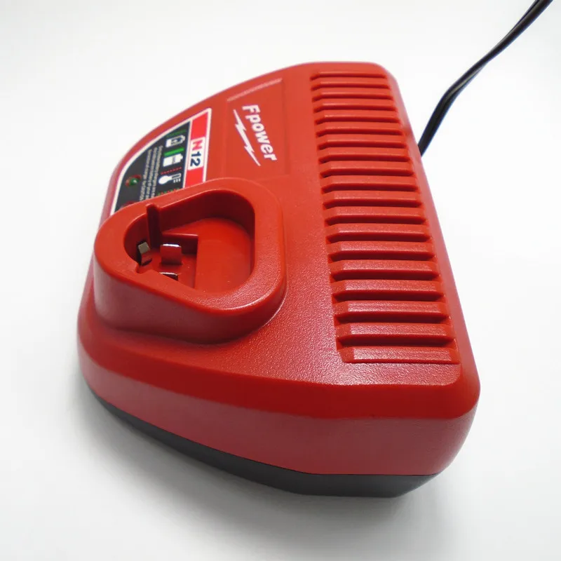 New For Milwaukee M12 10.8V 12V 3.0A Li-Ion Replacement Charger N12 48-59-2401 48-11-2402 Lithium-Ion Battery Charger