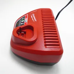 New For Milwaukee M12 10.8V 12V 3.0A Li-Ion Replacement Charger N12 48-59-2401 48-11-2402 Lithium-Ion Battery Charger