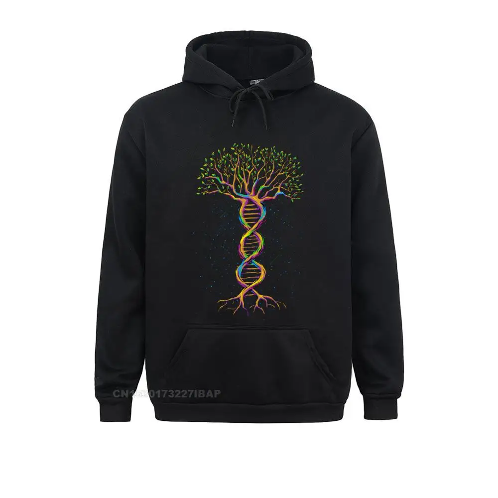 Geek Gene Tree Novelty Sarcastic Funny Harajuku Hoodies Men Science Chemistry Biology Geography Streetwear Sportswear Cool Homme