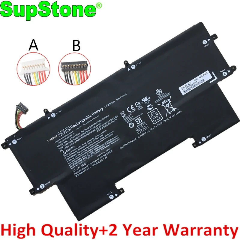 Imagem -01 - Supstone Eo04xl Hstnn-ib71 g1 8279271c1 I73c Bateria do Portátil para hp Elitebook Folio 828226005 827927-1b1 E004xl P4p84pt V8g94ut supstone eo04xl hstnn ib71 g1 8279271c1 i73c bateria do portatil para hp elitebook folio 828226005 827927 1b1 e004xl p4p84pt v8g94ut 01