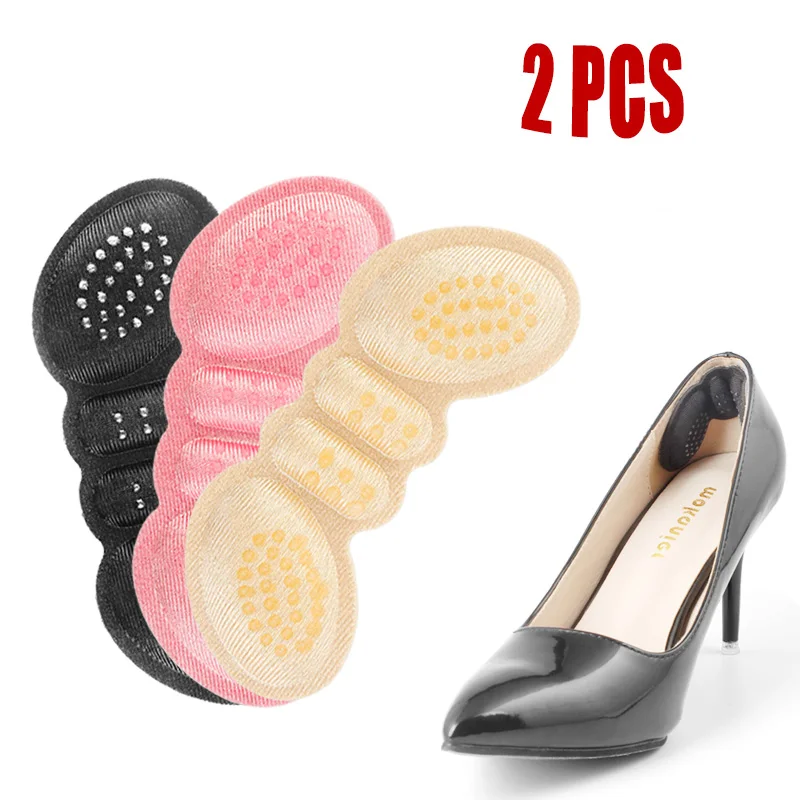 Women Insoles for Shoes High Heels Butterfly Adjust Size Heel Liner Grips Protector Sticker Pain Relief Foot Care Insert Cushion