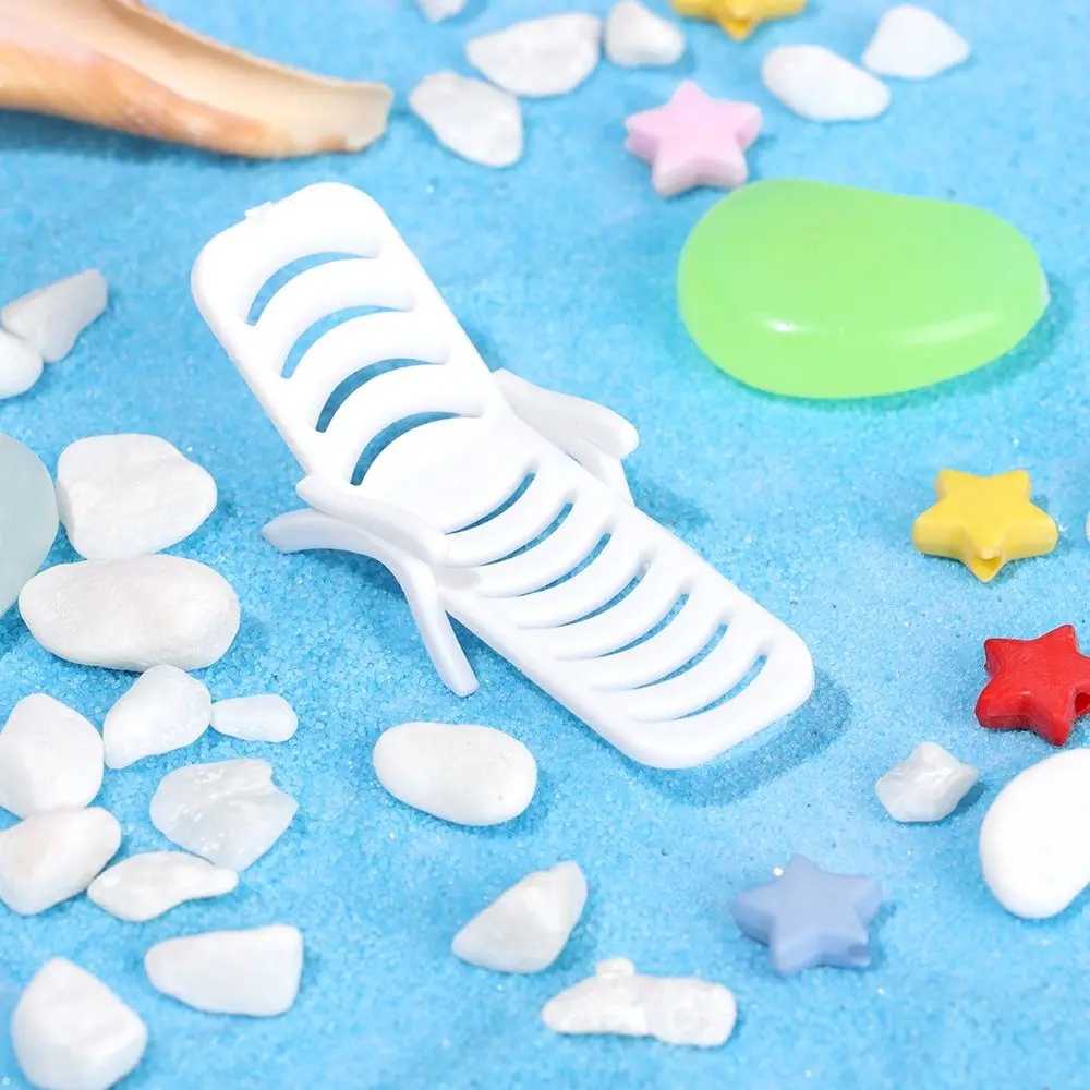 Garten Miniatur Strandkorb Mikro Landschaft Meerblick Ornamente Boot Paddel Mini