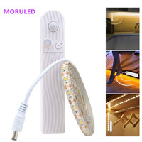 1M 2M 3M PIR Wireless Motion Sensor LED Strip USB 5V LED Under Cabinet Light for Kitchen Stairs Wardrobe Bed Night Security Lamp