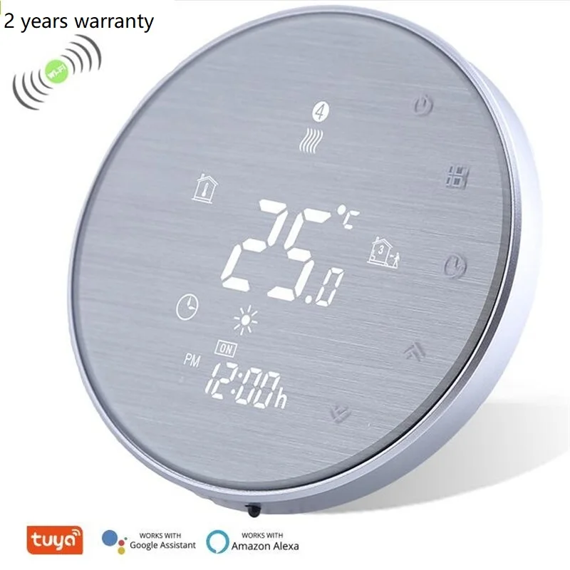 Mobile App Voice Control Zigbee Smart Remote Wall-Mounted Temperature Controller Thermostat