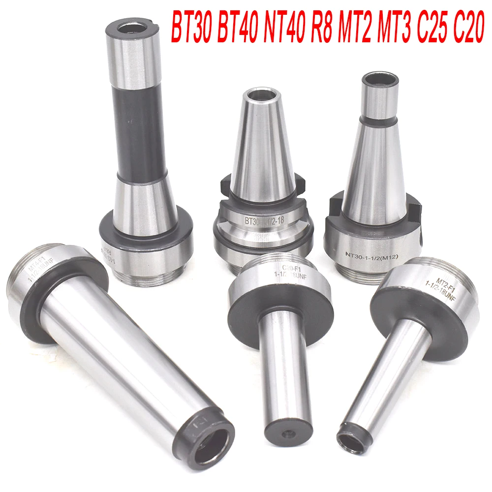 BT30 BT40 NT40 R8 MT4 NT30  MT2 MT3 C25 C20Boring bar shank for F1 boring head holder adapter  tool holder boring tool for lathe