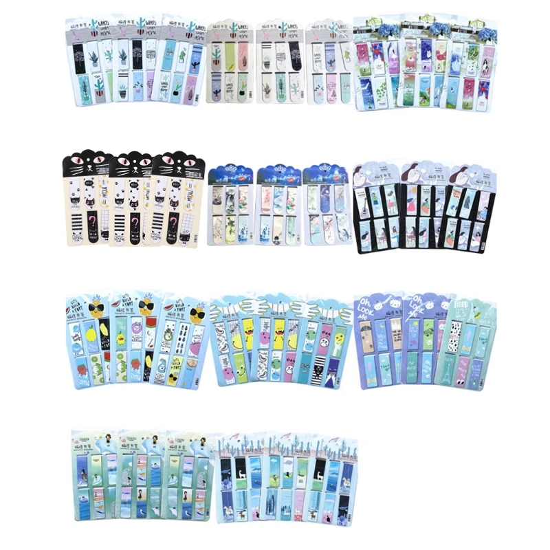 دفتر ملاحظات ممغنط إكسسوارات كتب المعلم هدية مغناطيس صفحة هدايا أدبية لدفتر الكتب القرطاسية مكتب المدرسة