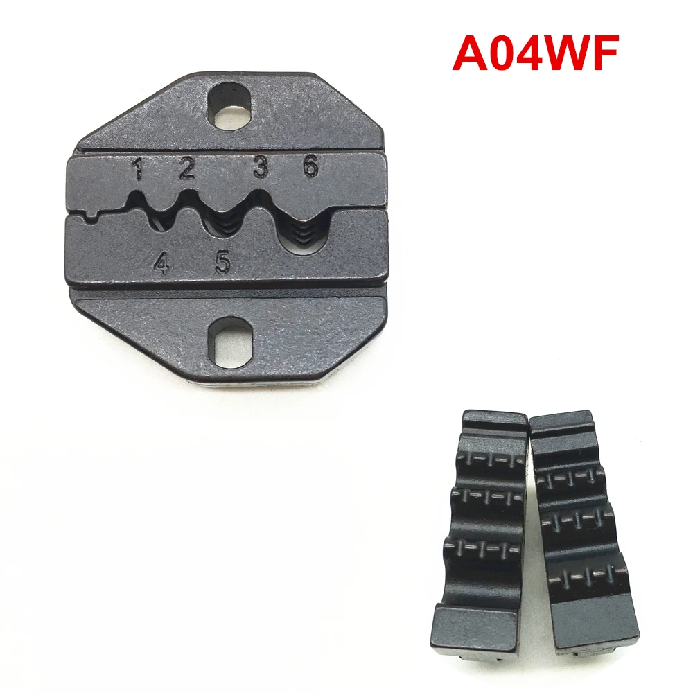 Crimp die set A04WF for crimping twin wire-end ferrules 17-10AWG 1-6mm²