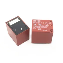 10pcs/lot  1100%Original New Relay 875B-1AC-F-C-12VDC  875B-1AC-F-C-24VDC   875B-1AC-F-C 12VDC   875B 1AC F C 24V  12V  4PIN 17A