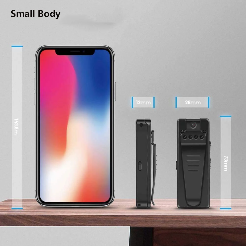 HD 1080P Mini Di Động Đầu Ghi Hình Camera Máy Ảnh Máy Quay Kỹ Thuật Số Tầm Nhìn Ban Đêm Ghi Hình Vòng Lặp Ghi Bỏ Túi Thể Thao Cam A7