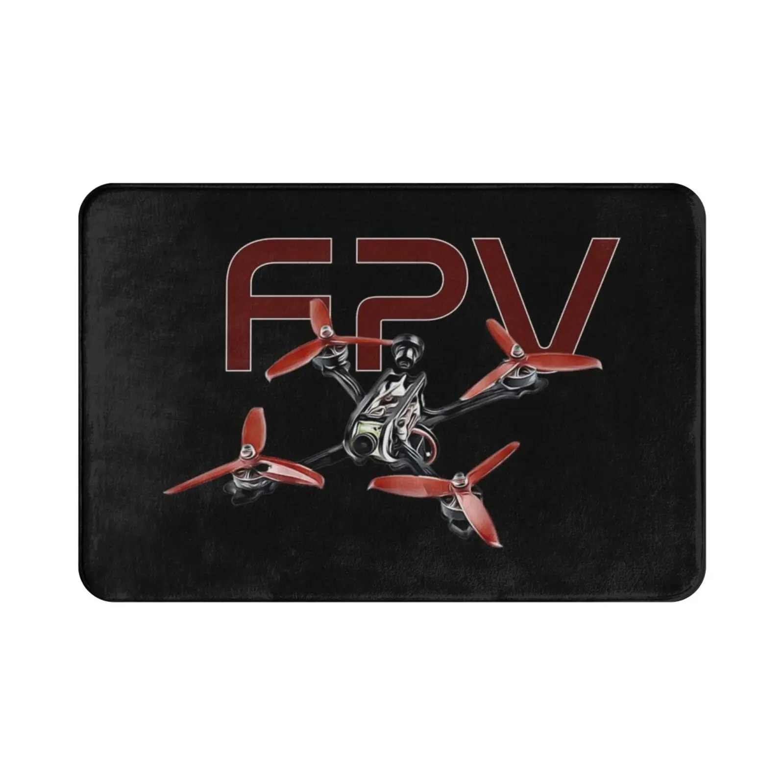 Un Fpv Drone Racing o Drone Racer Pilot Carpet Mat cuscino morbido antiscivolo Fpv Drone Drone Racing Fpv Drone Racing Fpv