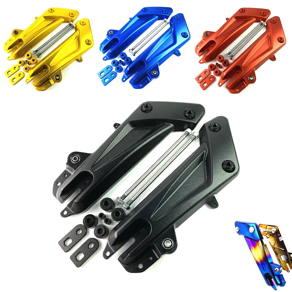 Niu Electric Scooter Accessories CNC  Aluminum Alloy Rear Swingarm 3D Texture Solid Rear Flat Fork For Niu M+ Modify