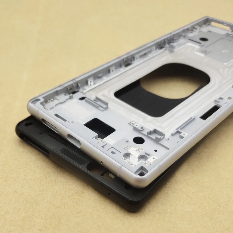 Original Housing Middle Frame, LCD Bezel Plate, Panel Chassis for Sony Xperia 1 XZ4 Phone, Metal Middle Frame