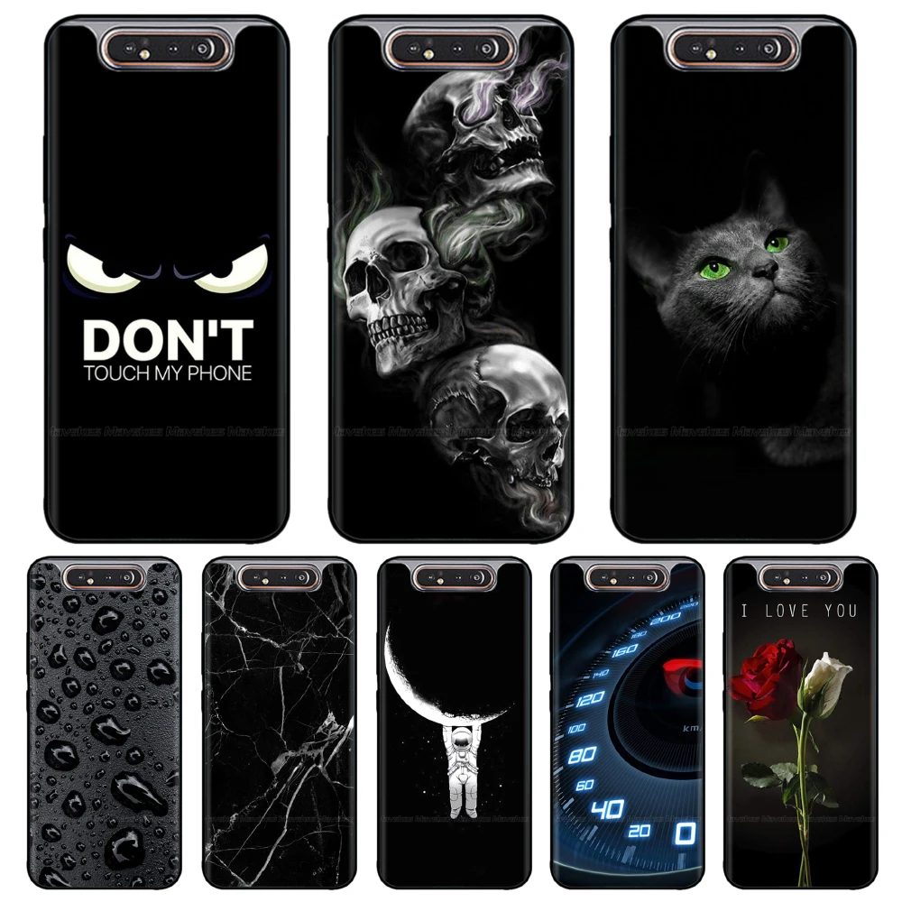 For Samsung A80 Case Soft Silicone TPU Phone Case For Samsung Galaxy A80 GalaxyA80 A 80 A805 SM-A805F A805F Case Back Cover