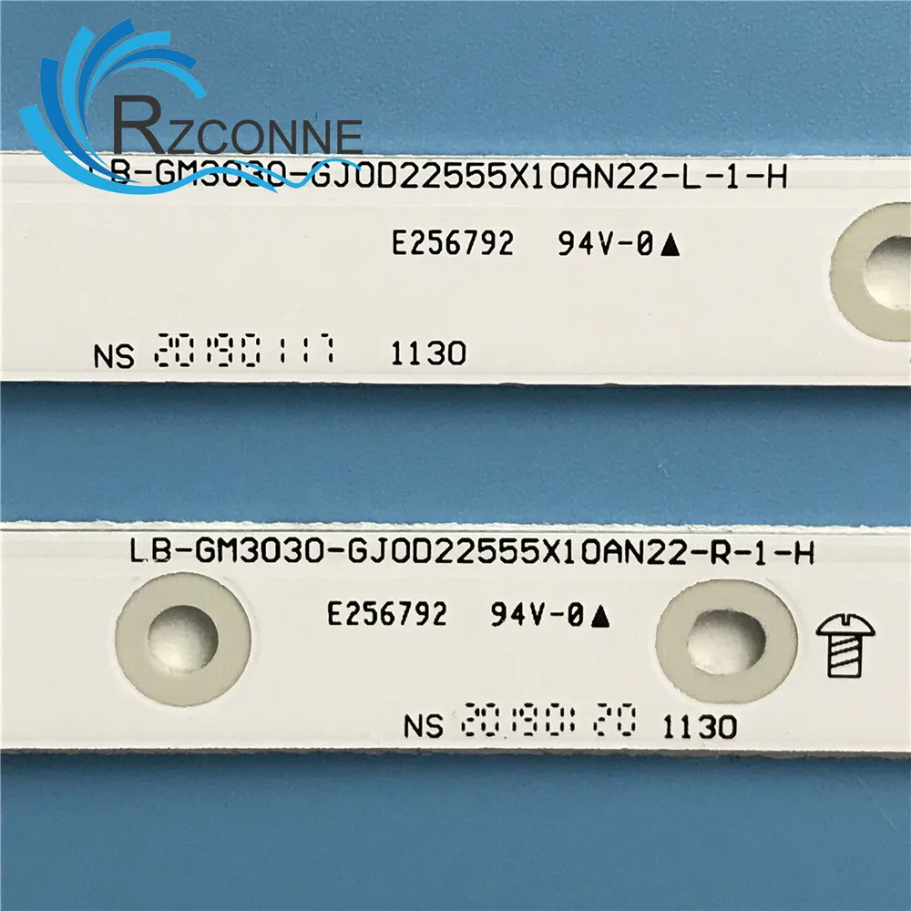 LED Backlight strip For 55pus6804 LB-GM3030-GJ0D22555X10AN22-R-1-H L T GJ0D22555X10PC09 55pus7304 55pus6704 55PUS7394 55PUS7504