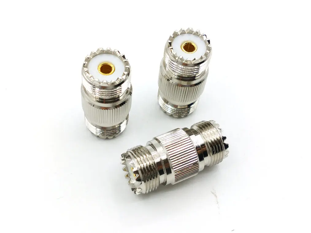 

brass UHF SO-239 Female UHF female to female PL259 plugs