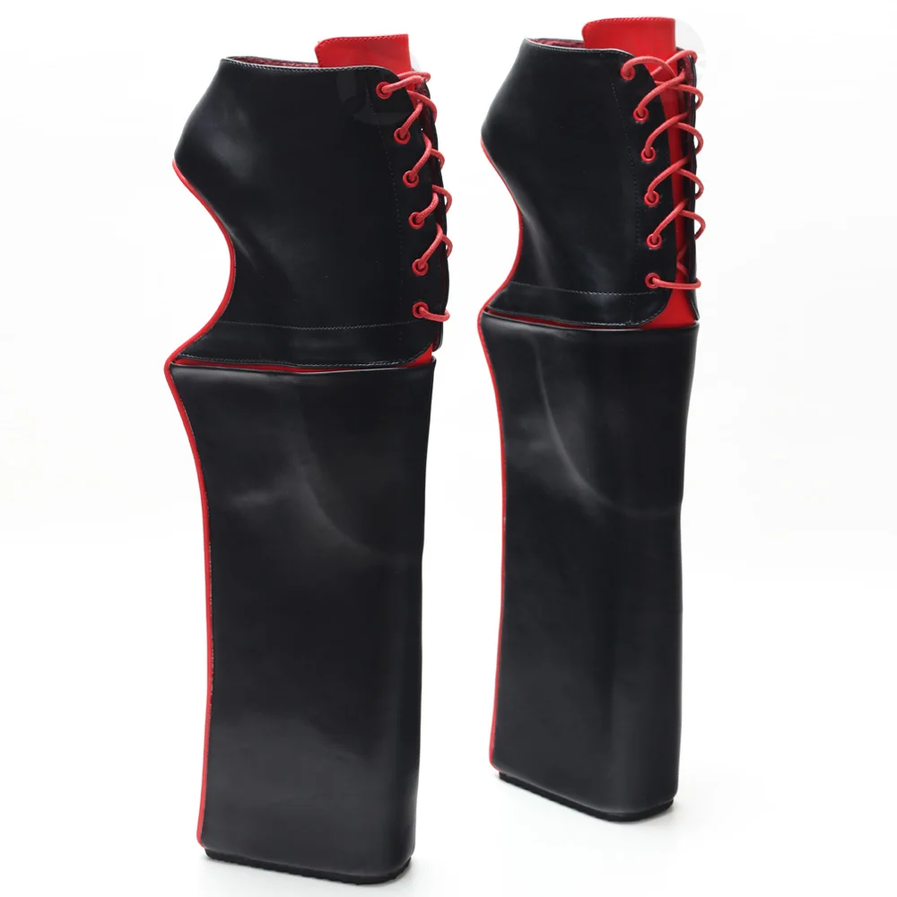 Jialuowei-靴ひもなしのプラットフォーム付きバレリーナ,新しいアンクルヒールブーツ,カスタム,高品質,Size36-46
