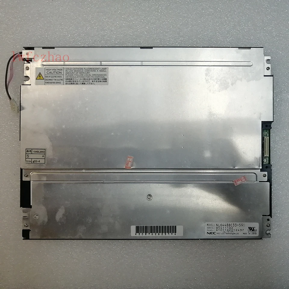 Original NL6448BC33-59 NL6448BC33-59D 10.4' 640x480 LCD Screen