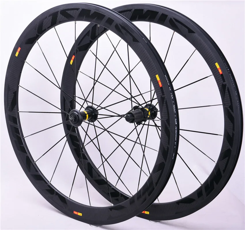 

carbon road wheels 38 50 60 88mm clincher 700c 23MM rims cosmic or SLR carbon bike wheelset bicycle rim brake