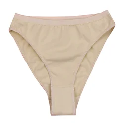 Kids Girls Ballet Dance Briefs Underwear High Leg Cut Panties Underpants Children Dancewear Gymnastics Exercise Yoga Panties