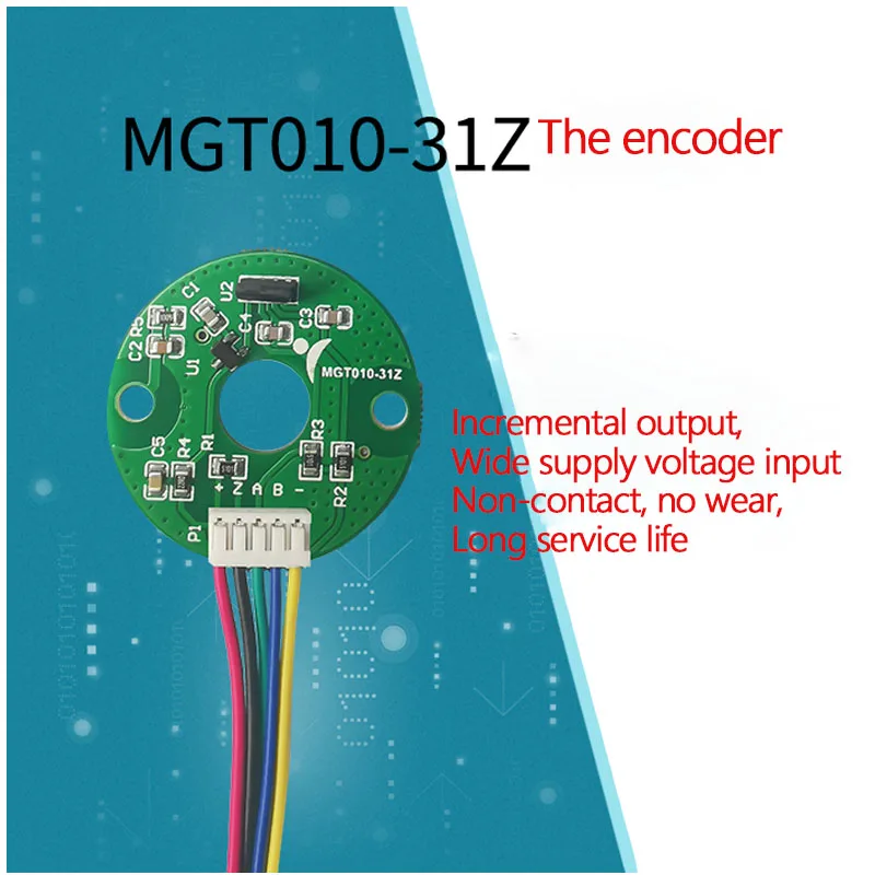 Steel Tube Stepping Brushless Motor Magnetic Encoder MGT010-31Z Can Be Customized