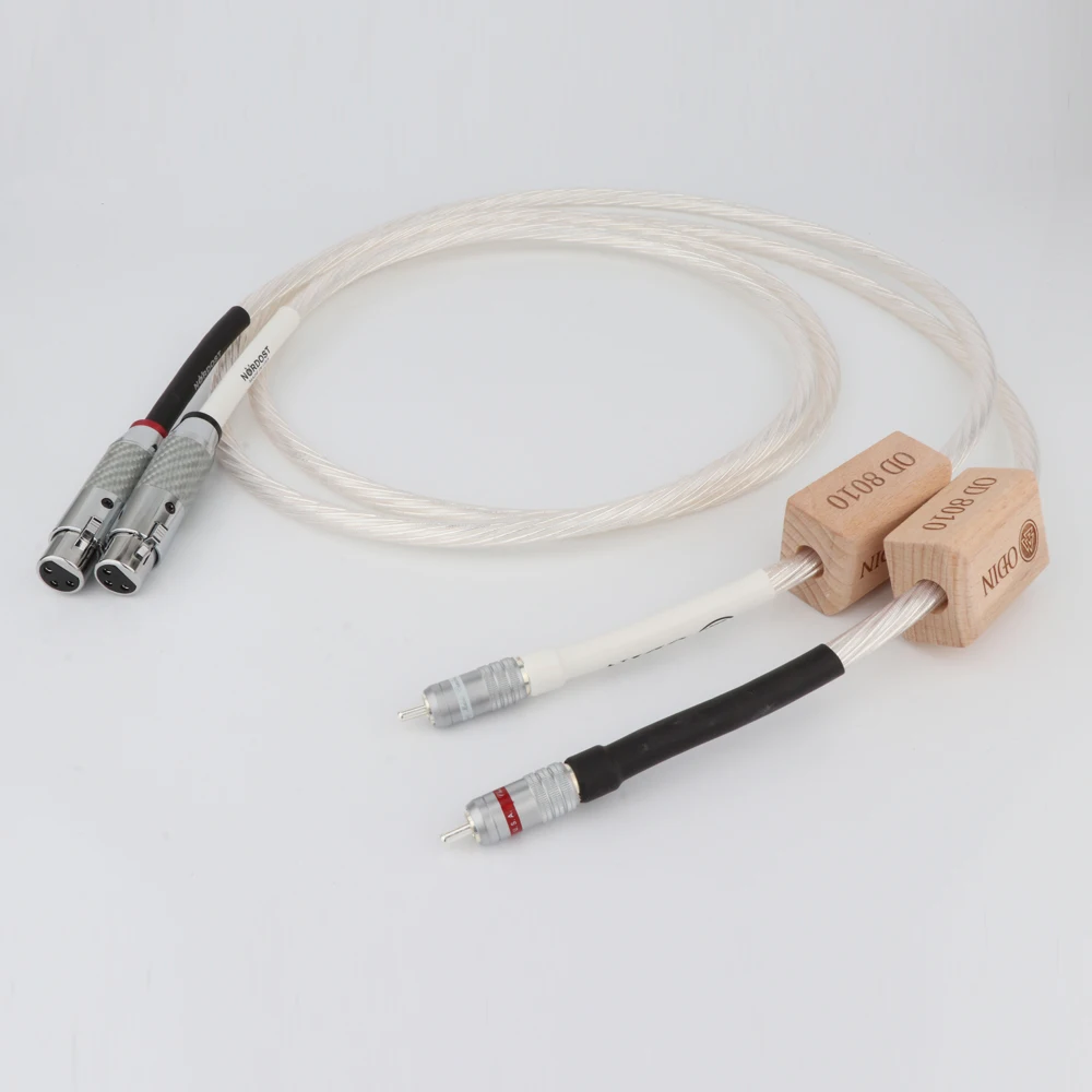 

X428 Nordost Odin 7N Silver Plated Audio Signal Balanced Cable With XLR to RCA Connectors