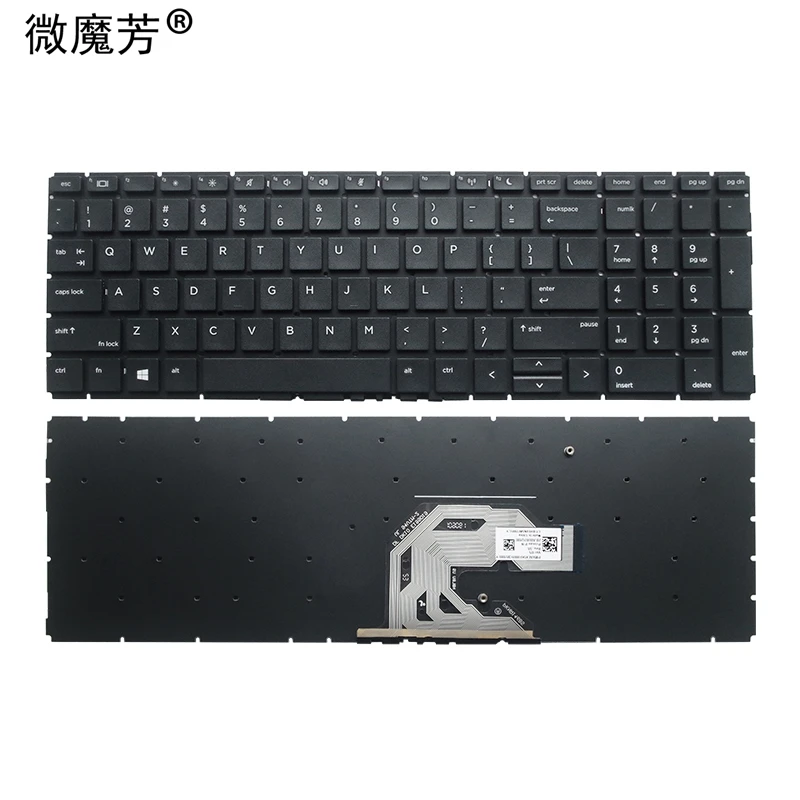 

Новая клавиатура для ноутбука HP Probook 450 G6 455R G6 455 G6 450 G7 455 G7 US с подсветкой