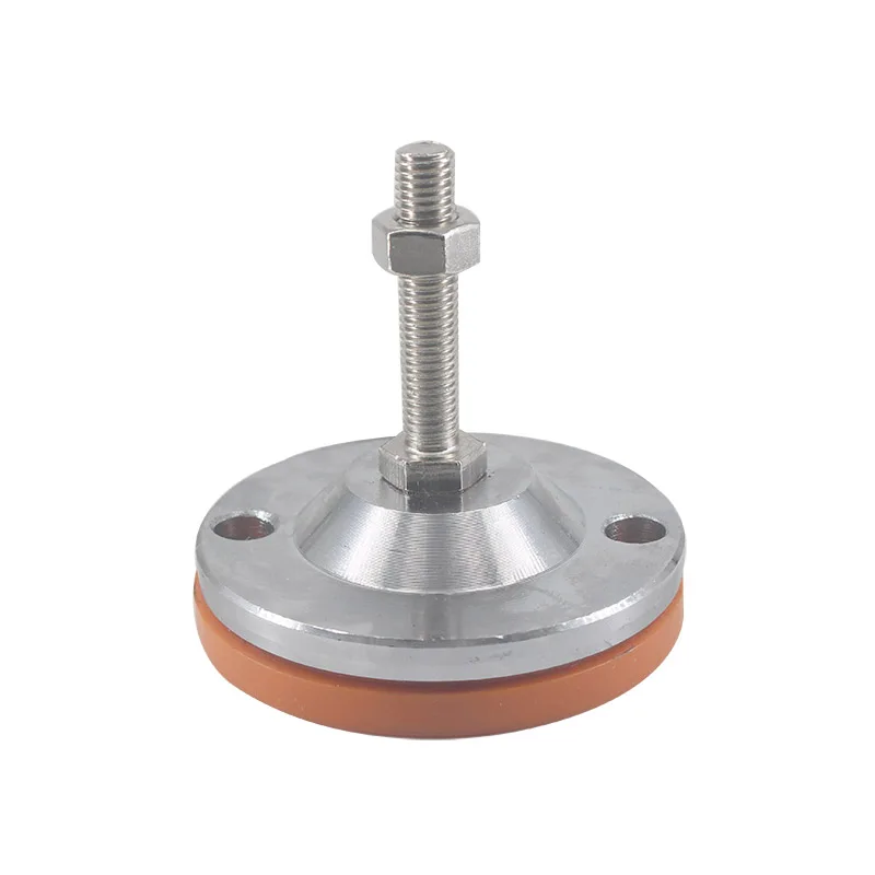 

Adjustable Foot Cup M12/M14 Thread Anti-slip Leveling Foot TPU 100mm Base Steel Articulated Feet