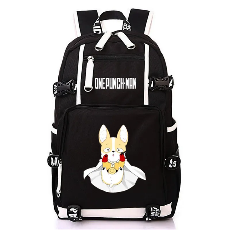 ONE PUNCH-MAN Anime Men Backpack Gift Pen bag Oxford School Bags USB Charging Laptop Backpack Women Travel Bagpack Girls Bookbag