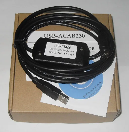 USBACAB230 Delta PLC Programming Cable USB-ACAB230 For USB-DVP ES EX EH EC SE SV SS Series Cable